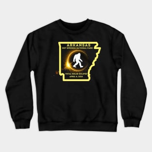 Big Foot Total Solar Eclipse Crewneck Sweatshirt